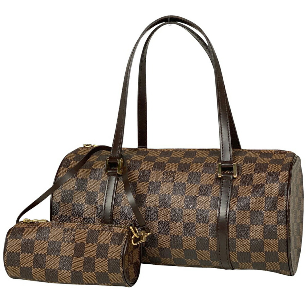 Louis Vuitton Papillon Barrel Bag Damier Brown